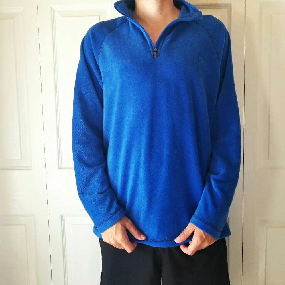 Super Soft Weatherproof Blue Fleece